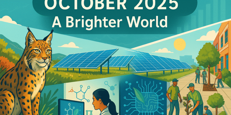 October 2025: A Brighter World
